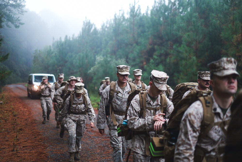 Marine Corps Birthday Hike at MCAS Beaufort