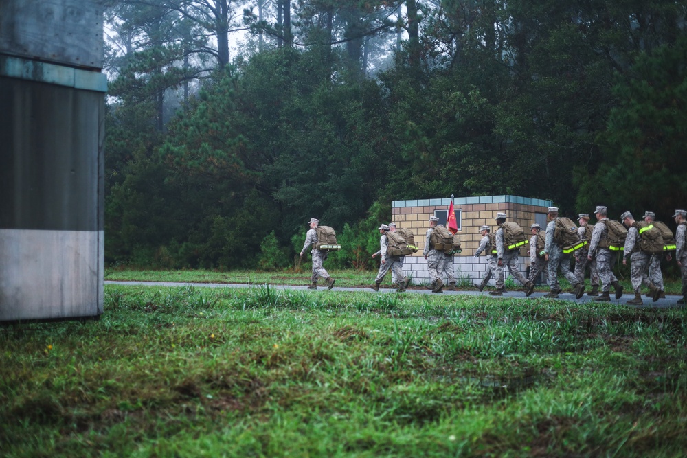 Marine Corps Birthday Hike at MCAS Beaufort