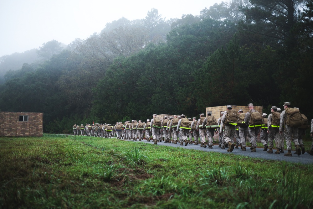 Marine Corps Birthday Hike at MCAS Beaufort