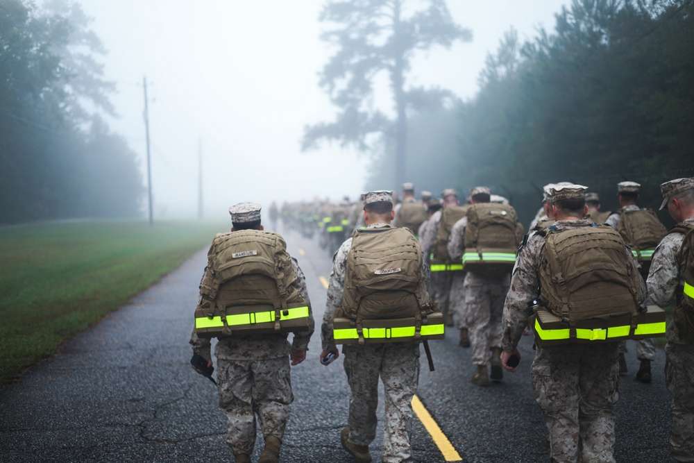 Marine Corps Birthday Hike at MCAS Beaufort