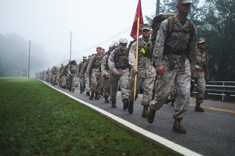 Marine Corps Birthday Hike at MCAS Beaufort