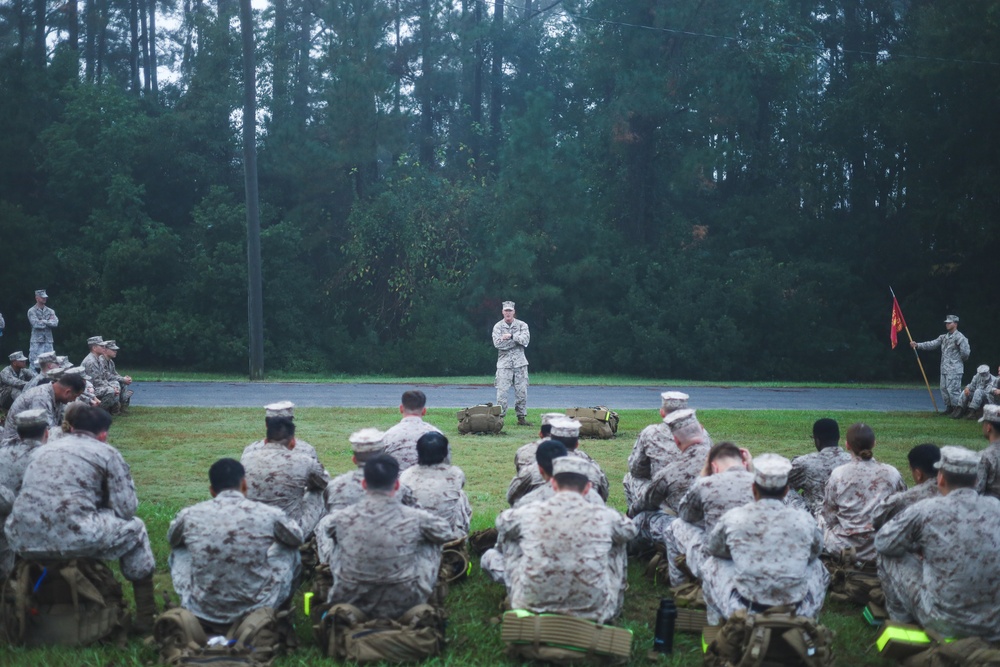 Marine Corps Birthday Hike at MCAS Beaufort