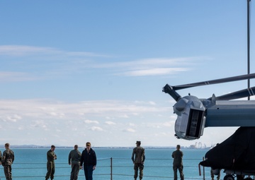 USS Wasp Departs Rota, Spain