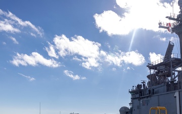 USS Wasp Departs Rota, Spain