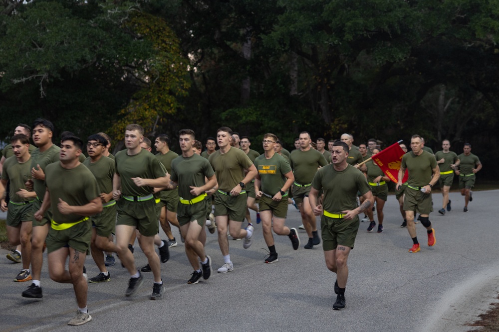 II MEF Support Battalion Celebrates with a Moto Run