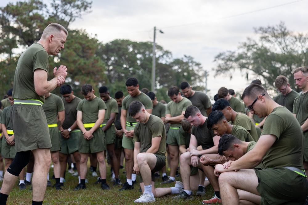 II MEF Support Battalion Celebrates with a Moto Run