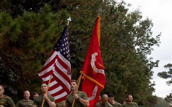 II MEF Support Battalion Celebrates with a Moto Run