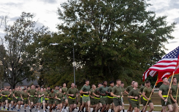 II MEF Support Battalion Celebrates with a Moto Run