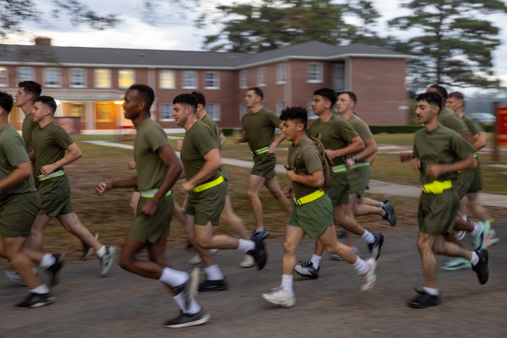 II MEF Support Battalion Celebrates with a Moto Run