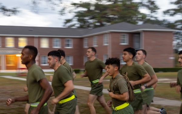 II MEF Support Battalion Celebrates with a Moto Run