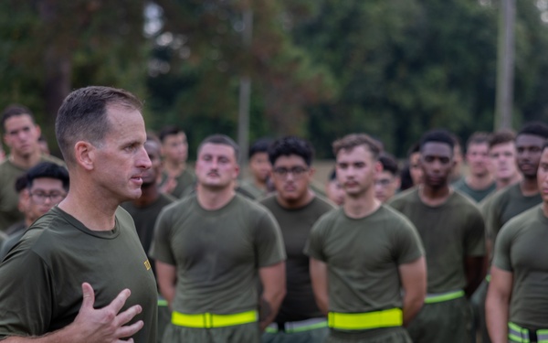 II MEF Support Battalion Celebrates with a Moto Run