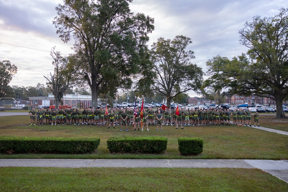 II MEF Support Battalion Celebrates with a Moto Run