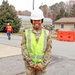 Cpl. Meliah Jones visits Cheatham Annex