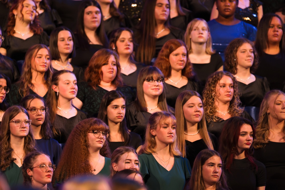 Students from the Granite School District Perform at the 69th Annual Veterans Day Concert