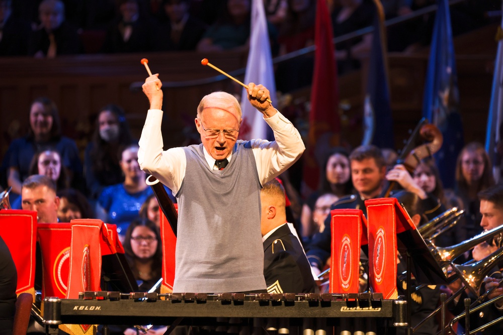 Chief Warrant Officer 4 (Retired) Michael Cottam Performs at the 69th Annual Veterans Day Concert