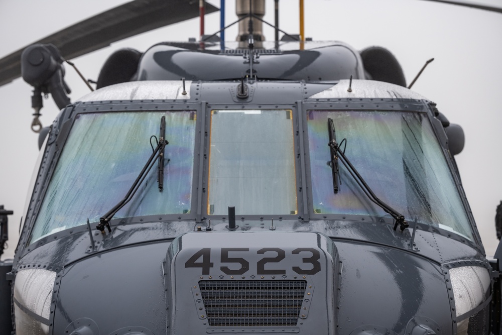 HH-60W visits Wright-Patt