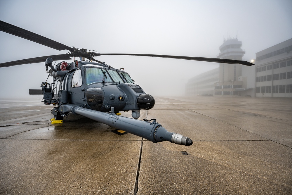 HH-60W visits Wright-Patt