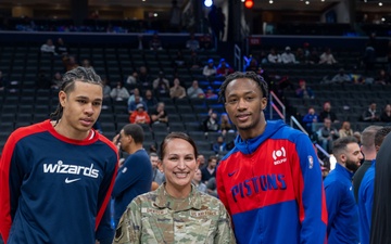 Washington Wizards honor service members for Military Appreciation Night