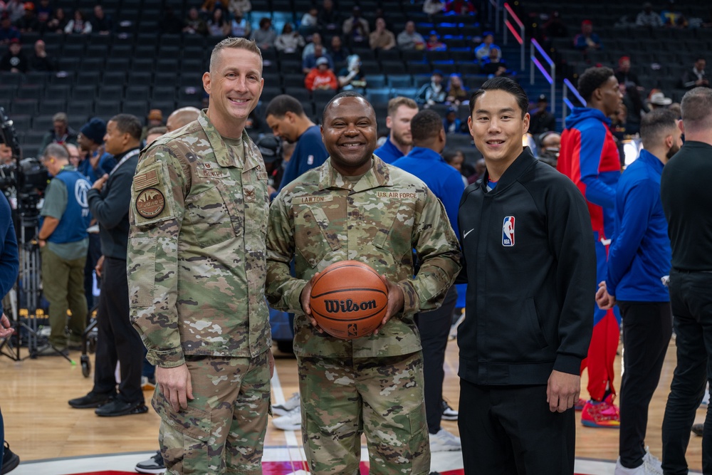 Washington Wizards honor service members for Military Appreciation Night