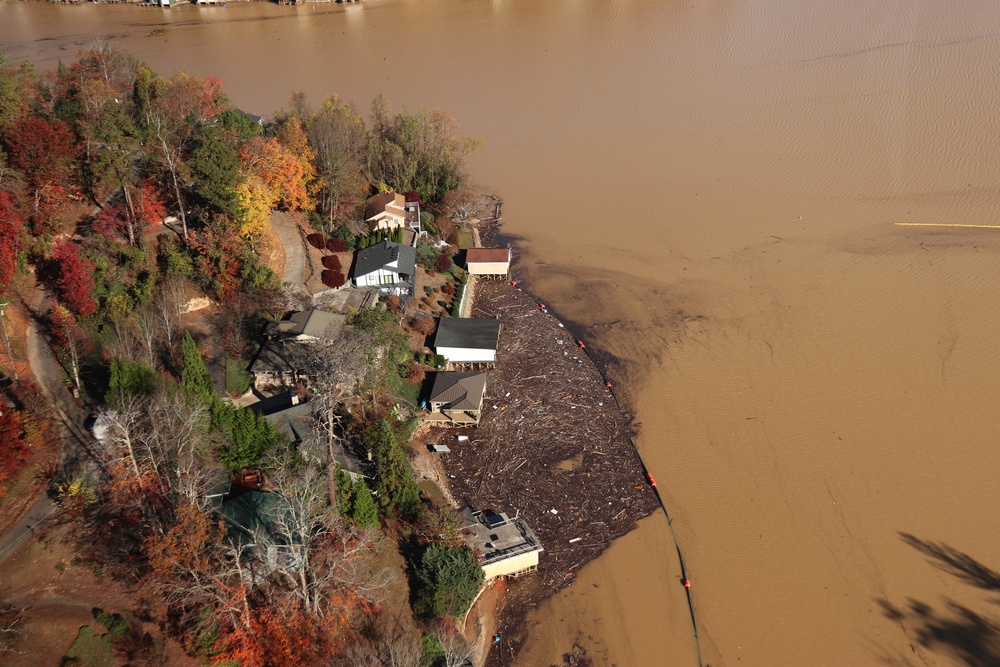 USACE continues recovery efforts in Lake Lure, North Carolina following Hurricane Helene