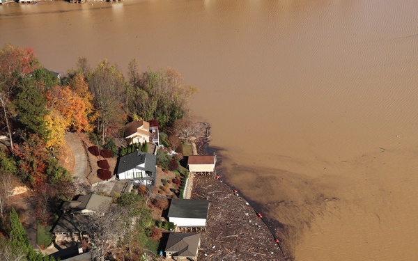 USACE continues recovery efforts in Lake Lure, North Carolina following Hurricane Helene