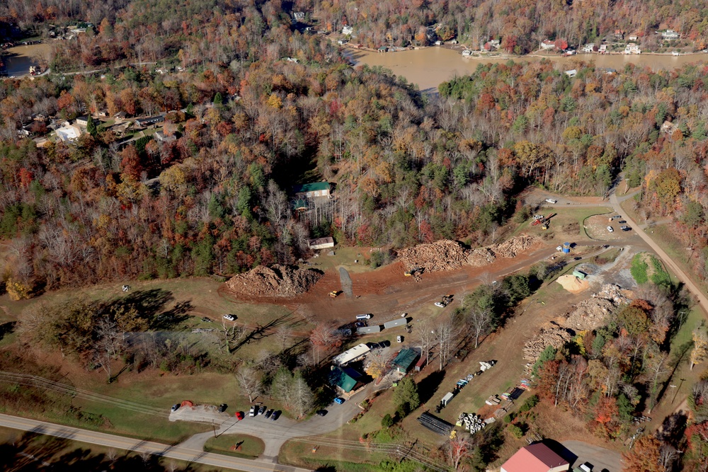 USACE continues recovery efforts in Lake Lure, North Carolina following Hurricane Helene