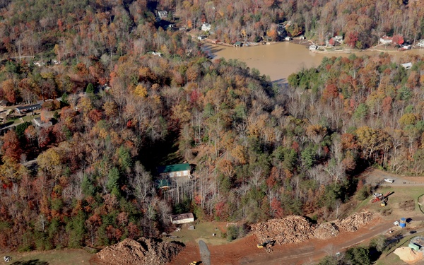 USACE continues recovery efforts in Lake Lure, North Carolina following Hurricane Helene