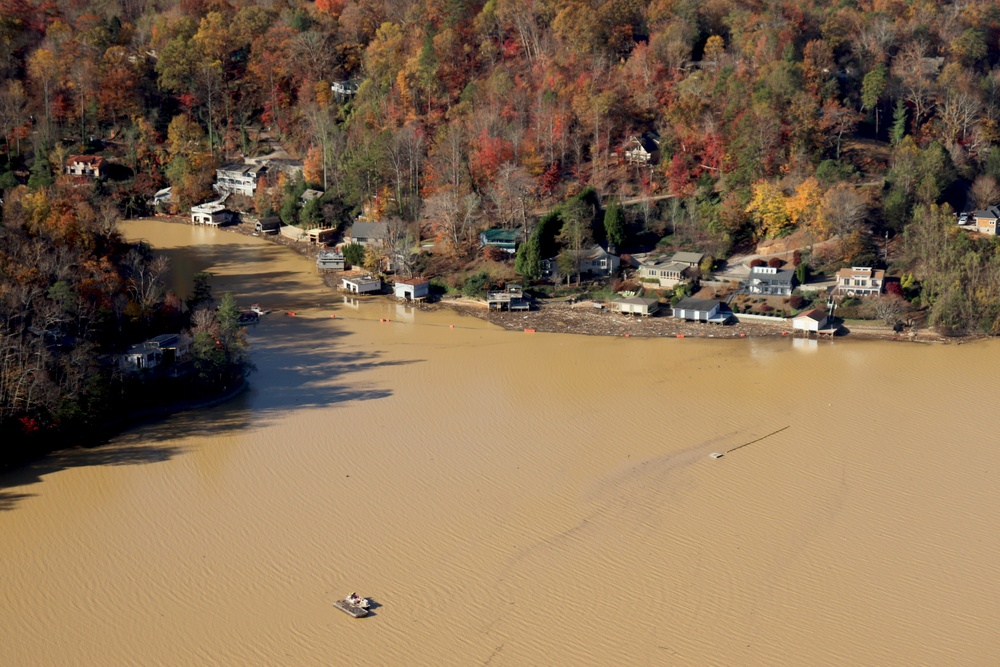 USACE continues recovery efforts in Lake Lure, North Carolina following Hurricane Helene