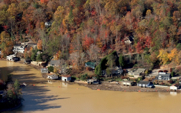 USACE continues recovery efforts in Lake Lure, North Carolina following Hurricane Helene