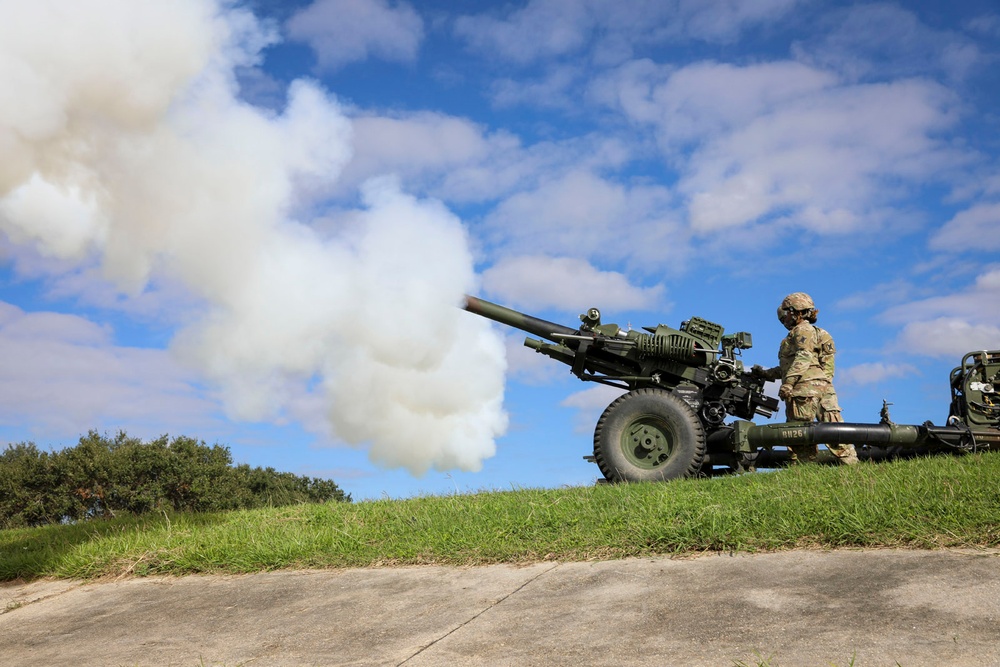 Washington Artillery hosts 186th Pass in Review and change of command ceremony