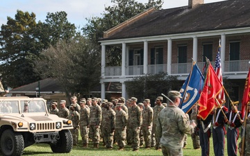 Washington Artillery hosts 186th Pass in Review and change of command ceremony