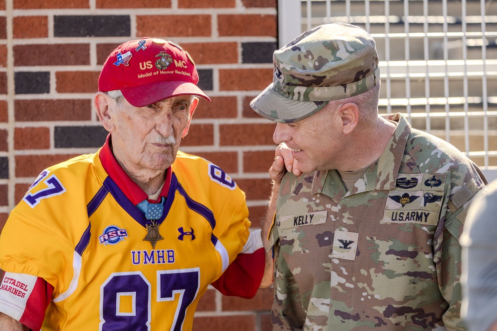 13th Armored Corps Sustainment Command participates in Military Appreciation at University of Mary Hardin-Baylor