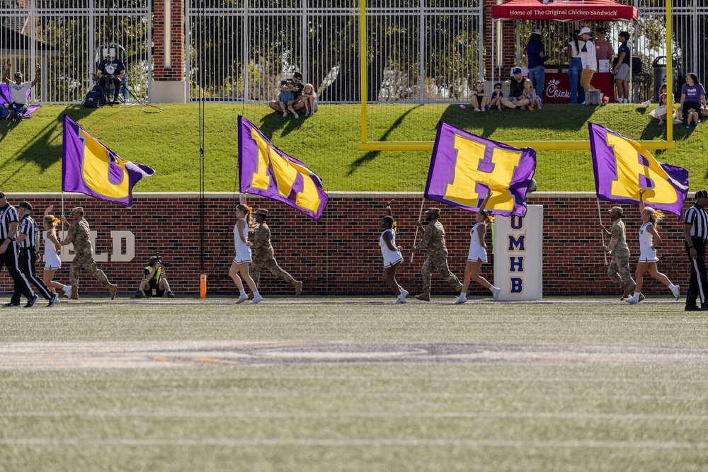 13th Armored Corps Sustainment Command participates in Military Appreciation at University of Mary Hardin-Baylor