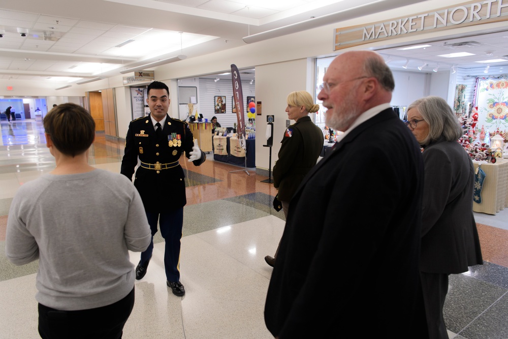 U.S. Army Astronaut MAJ Kathleen Rubins Tours the Pentagon