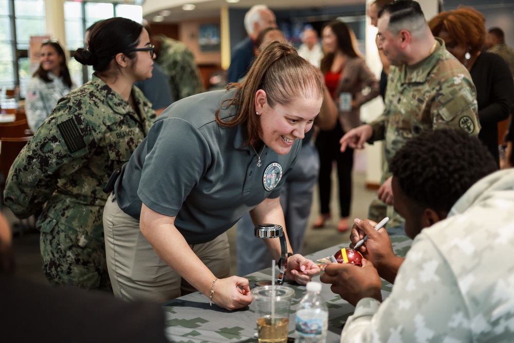 Washington Commanders Visit Walter Reed National Military Medical Center