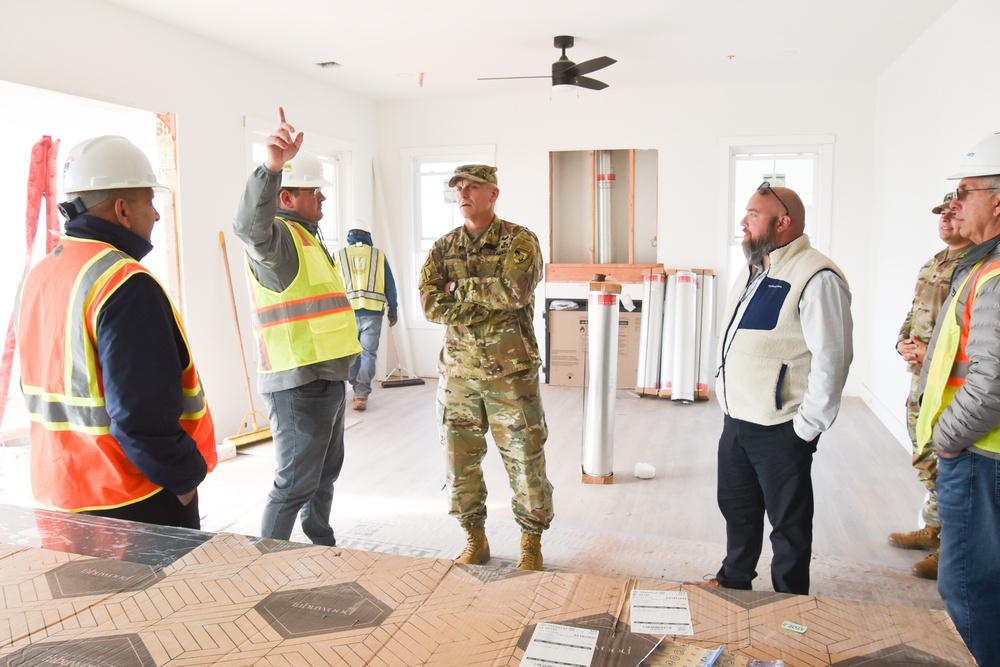 West Point superintendent tours Fort Hamilton facilities