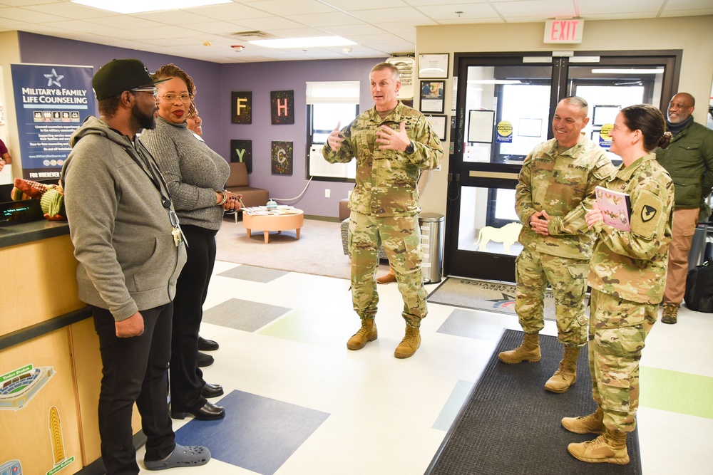 West Point superintendent tours Fort Hamilton facilities