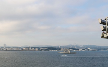 George Washington returns to Yokosuka