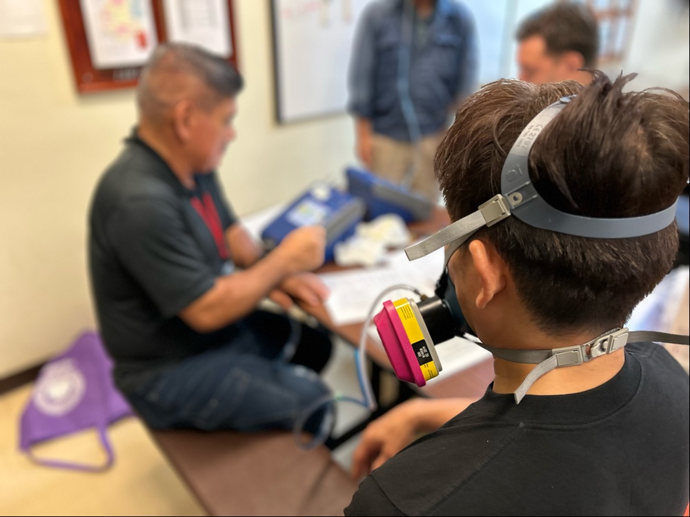 Garrison safety team ensures readiness with mask testing