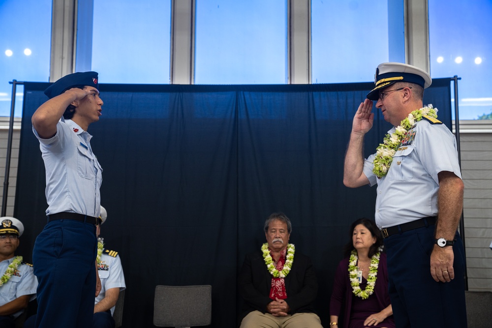 Coast Guard establishes establishes Hawaii-based JROTC program.