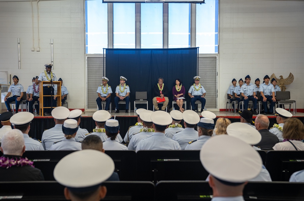 Coast Guard establishes establishes Hawaii-based JROTC program.