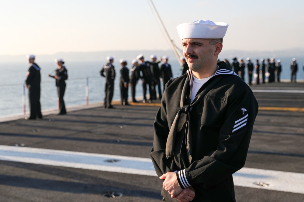 George Washington returns to Commander, Fleet Activities Yokosuka