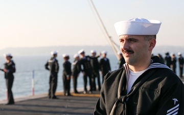 George Washington returns to Commander, Fleet Activities Yokosuka