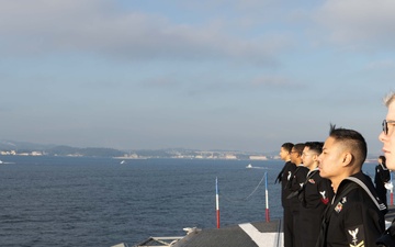 George Washington returns to Commander, Fleet Activities Yokosuka