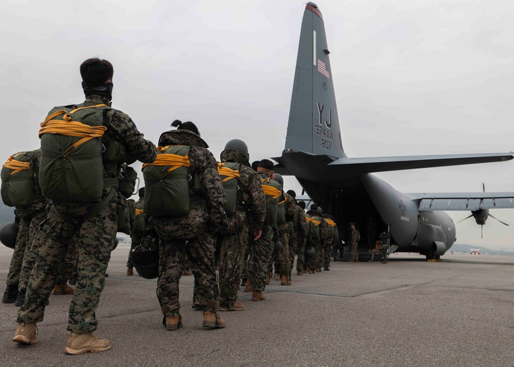 U.S., ROK complete Airborne training during Freedom Flag 24-1