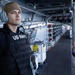 USS Tripoli Sailors Stand Lookout and Security Watch