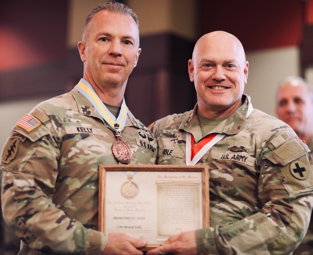 Illinois Army National Guard State CSM Inducted into Order of St. Maurice