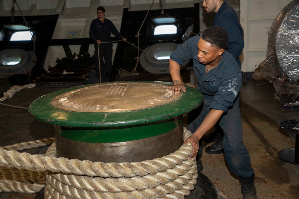 George Washington returns to Commander, Fleet Activities Yokosuka