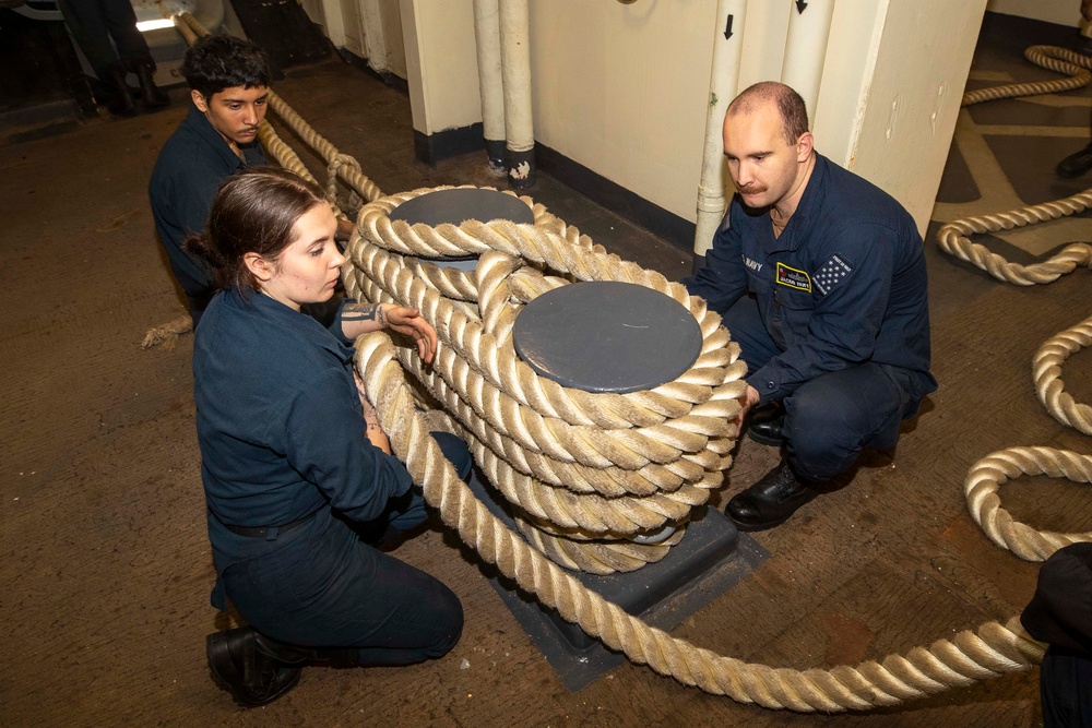 George Washington returns to Commander, Fleet Activities Yokosuka