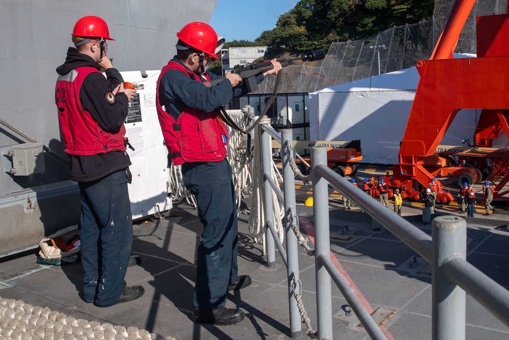 George Washington returns to Commander, Fleet Activities Yokosuka